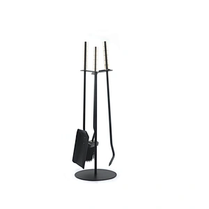 Fireplace accessories  cast iron fireplace grates coating outdoor fireplace 4pcs tools