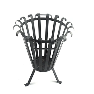metal firewood fire basket