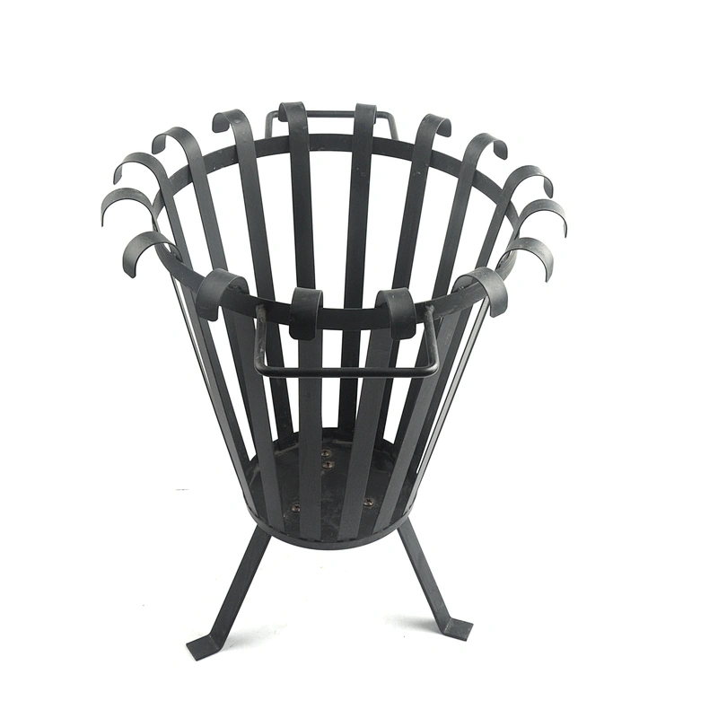 metal firewood fire basket