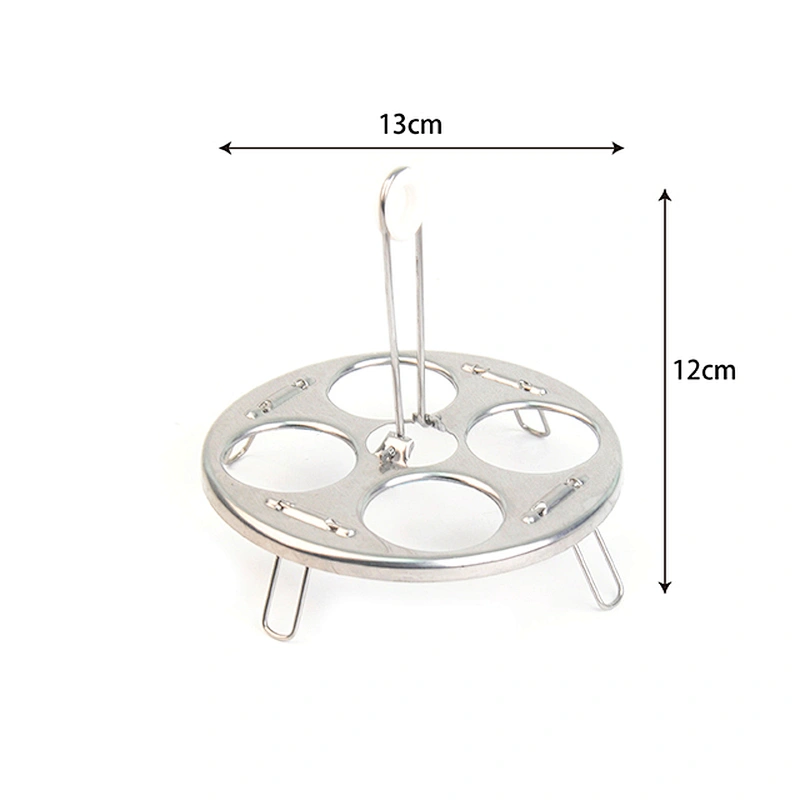 Stainless steel egg steamer rack