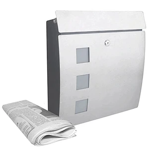 wholesale good quality stainless steel mailbox apartment mail box  wall mounted parcel letter box
