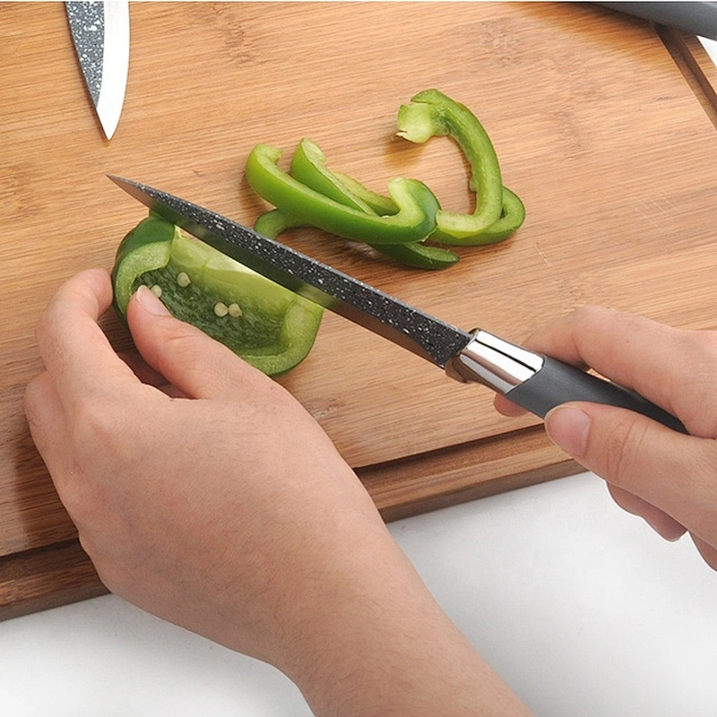 kitchen  good quality  cheap  food grade  multifunction stainless steel knife set