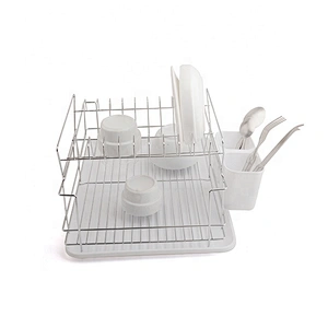 Hot selling metal wire chromed kitchen bowl rack dish rack kitchen tools storage