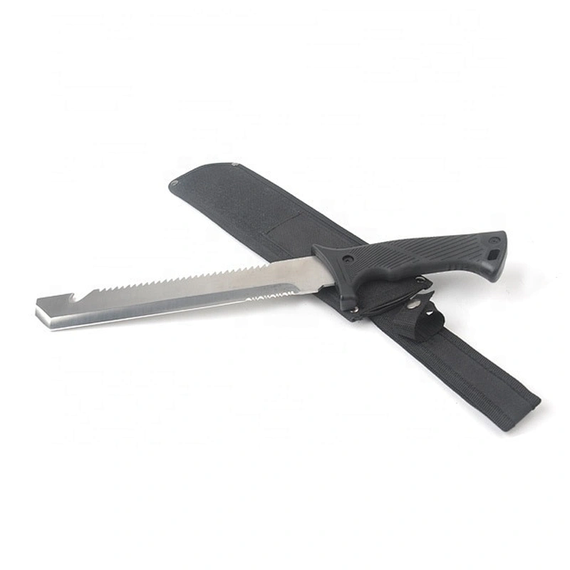Multi Purpose Stainless Steel  Outdoor Survival Hunting Machete with Saw Hook