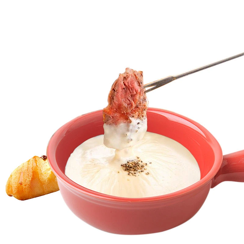 wholesale fondue pot set ceramic candle jars mini melting chocolate cheese for christmas nonstick cookware sets and cheese tools