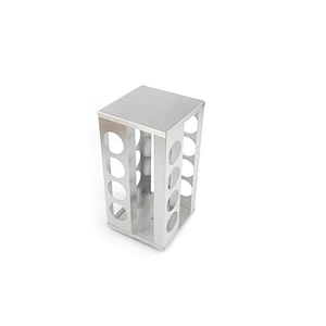 stainless steel revolving frame suit and glass seasoning bottle