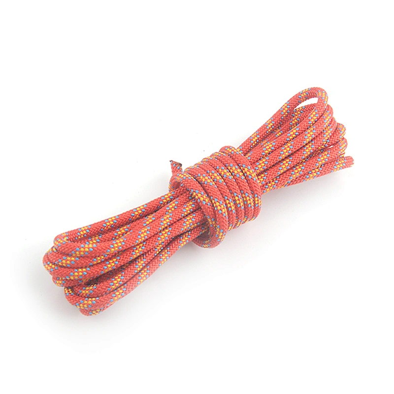 Customized  Polypropylene Rescue Safety Outdoor Climbing Static Nylon Rope with clasp