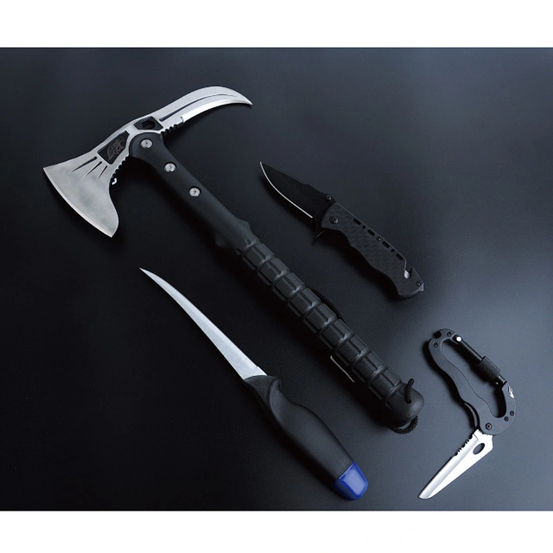 4 pcs Stainless Steel Axe Knife Combination Outdoor Tool Set