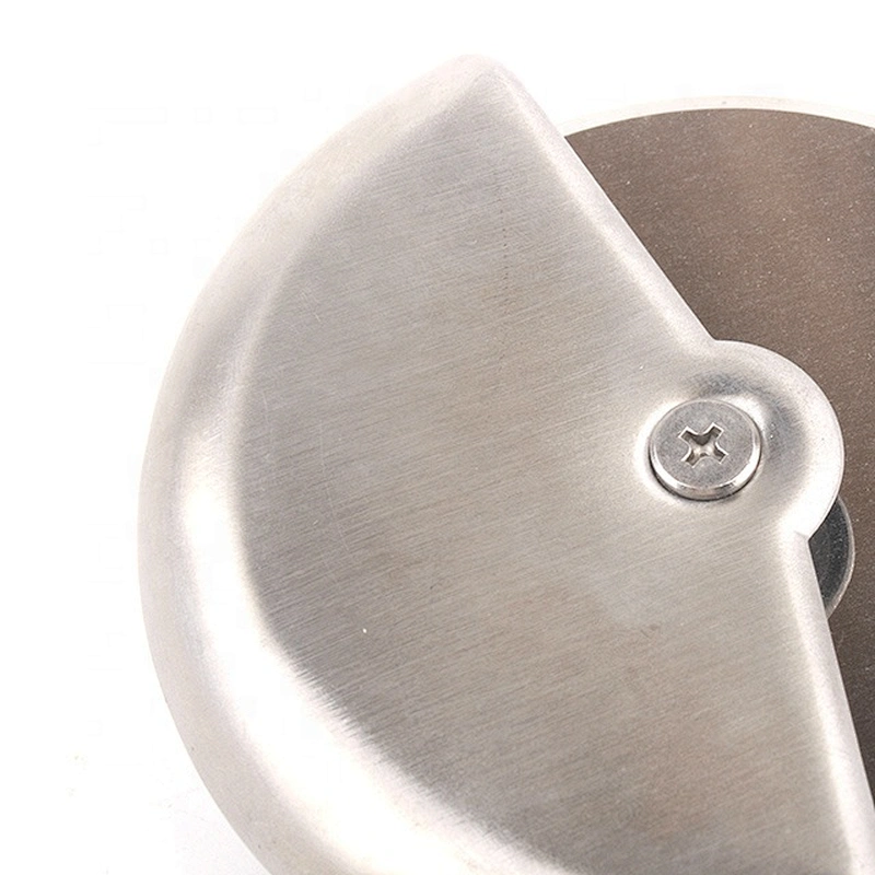 New design stainless steel round pizza cutter wheel pizza cutter knife pizza tools
