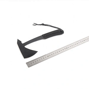 Stainless Steel Mini Multifunctional Kitchen Survival Axe With Wooden Handle
