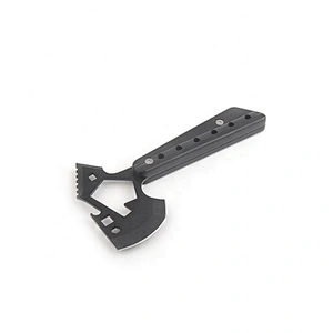 Multi Function Black Coating Head Outdoor Camping Hatchet Axe with ABS Handle
