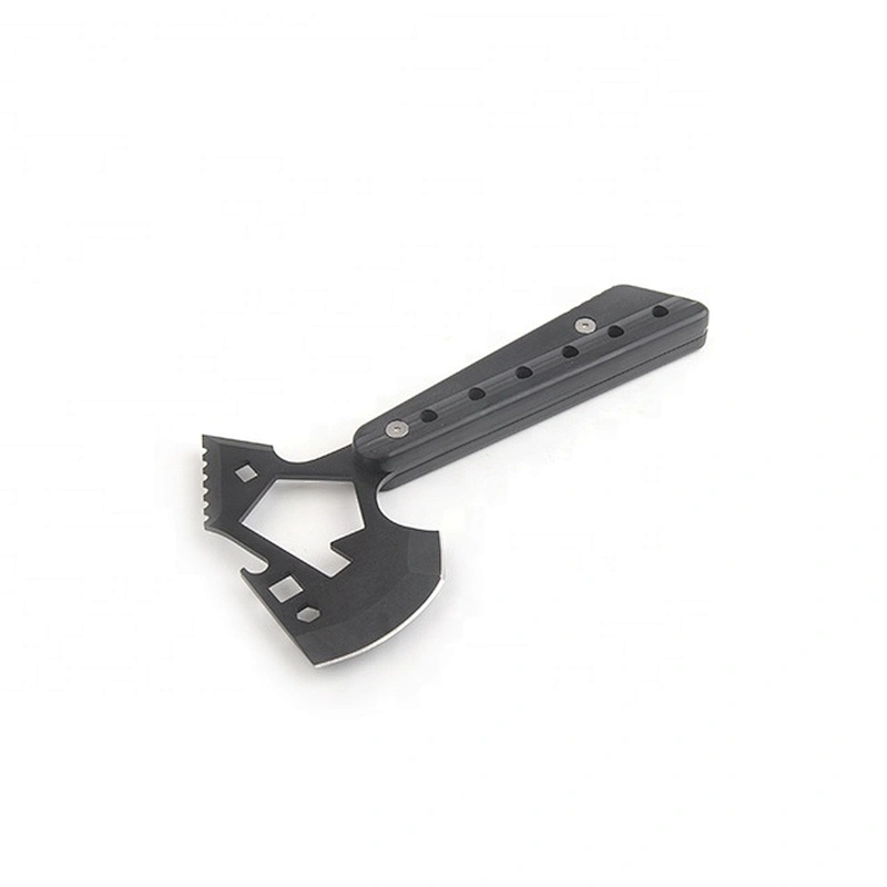 Multi Function Black Coating Head Outdoor Camping Hatchet Axe with ABS Handle