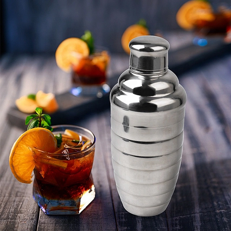 Novelty 500ml factory bar accessories stainless steel bar cocktail  wine shaker
