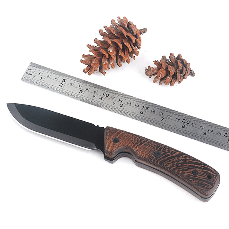2021 High quality Stainless Steel Blade Outdoor Camping hunting knife survival