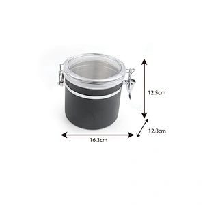 Coffee bean storage airtight stainless steel coffee canister