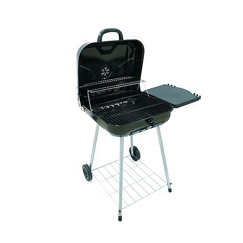 Simple kitchen commercial indoor charcoal iron bbq grill