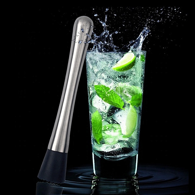 Home bar tool Stainless Steel Cocktail Ice Muddler Create Delicious Mojitos and Other Fruit Based Drinks
