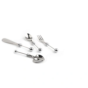 Flatware Set Heavy Duty Disposable Plastic Silver Cutlery Set And Rose Gold Plastic Cutlery for Parties