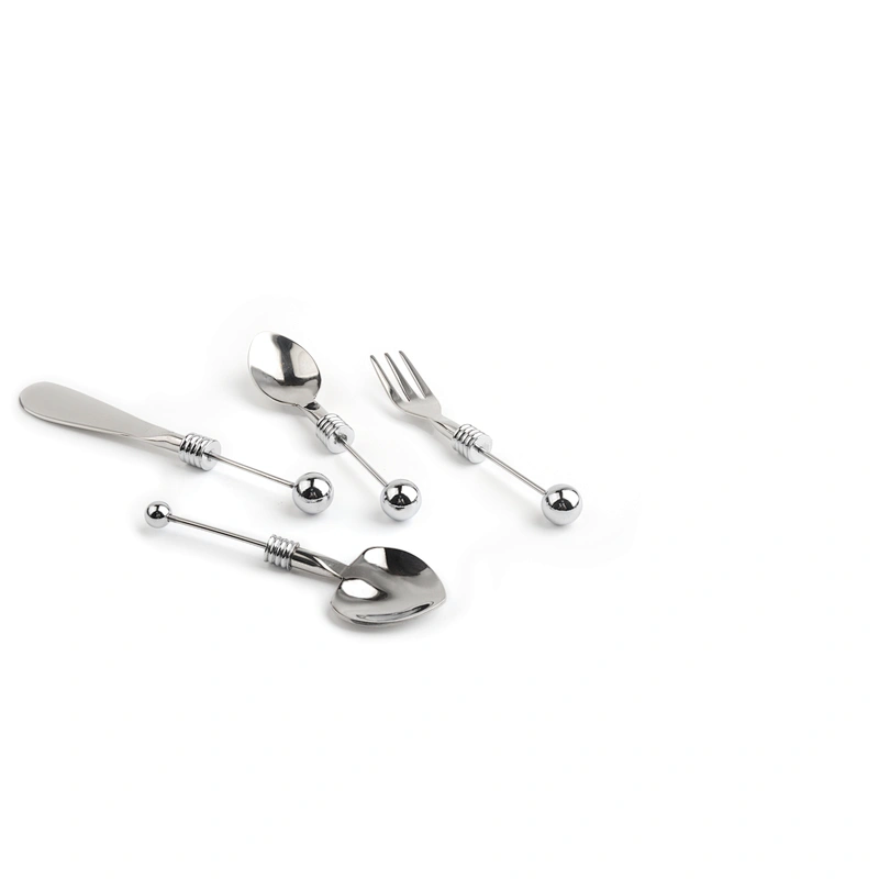 Flatware Set Heavy Duty Disposable Plastic Silver Cutlery Set And Rose Gold Plastic Cutlery for Parties