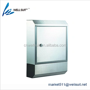Cheap rectangular standing letter box