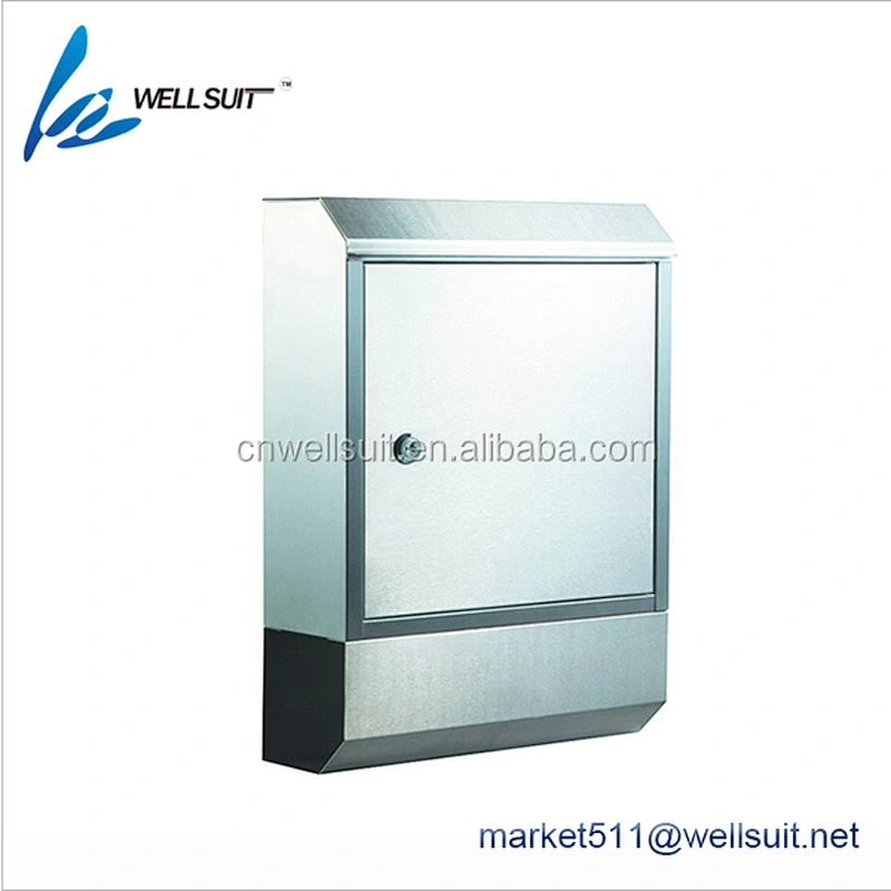 Cheap rectangular standing letter box