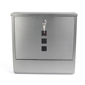 mailbox outdoor stainless steel mailbox wall mounted