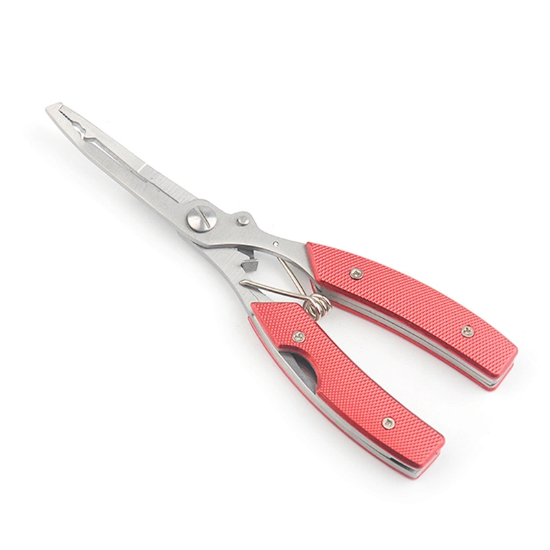 Multi function Fishing Plier Scissors Fishing Line Cutters Fishhook Remover with bend head