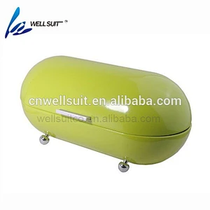 Hot Sale stainless steel with plastic bread box