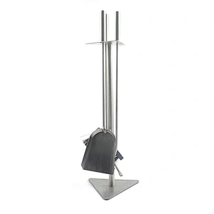 Outdoor metal fireplace tool 3pcs set house garden fireplace accessories