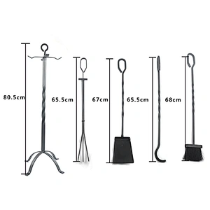 Hot selling indoor metal fireplace tool set