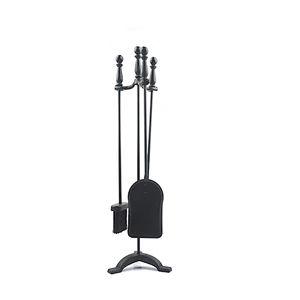 Fireplace Accessories Cast Iron Fire Log Fireside Fireplace tools sets