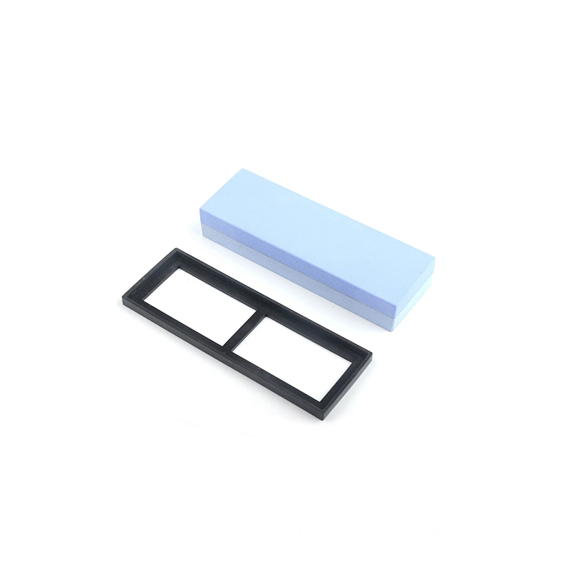 1000/6000 Grit with Non- slip Rubber Bamboo Holder Base and Angle Guide