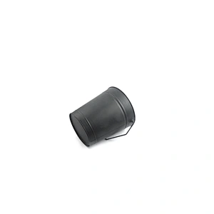 fireplace accessories black metal coal bucket ash coal hod bucket with handle