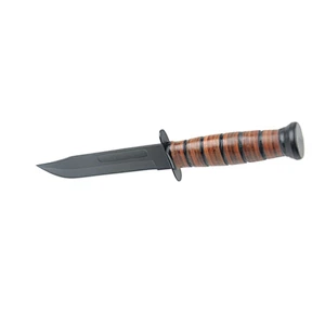 Best selling  camping Hunting Knife with leather handle