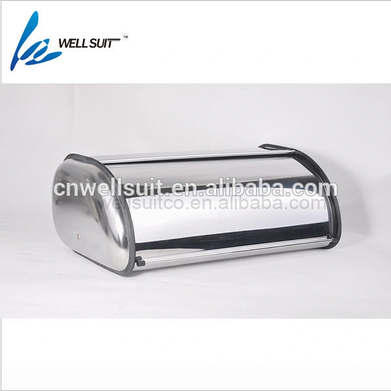 2019 hot sell stainless steel bread bin with PP for sale