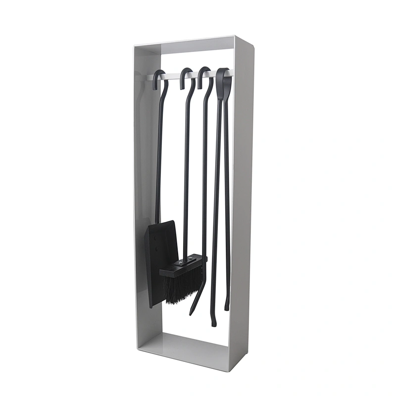 5 pieces  steel outdoor stainless steel companion  fireplace tools with fireplace tong