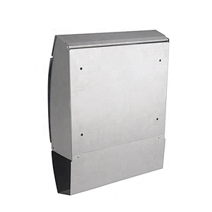 wall mount water prooof key lock for mailbox outdoor stainless steel mail box