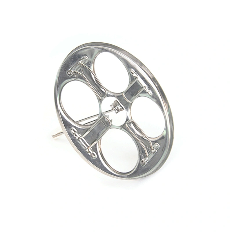 Stainless steel high foot pot steaming grid steamer