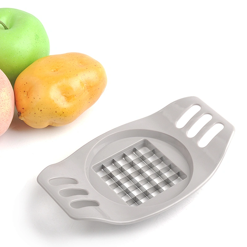 Easy to use new design hot selling potato cutter with plastic handle