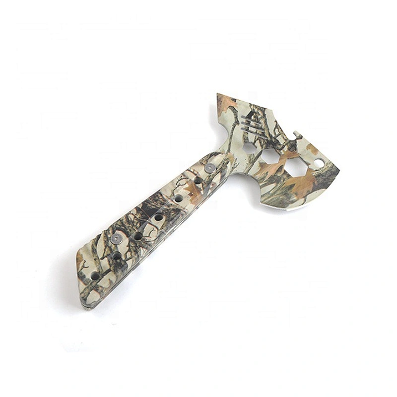Multi Function Mini Stainless Steel Survival Axe Hatchet with Wrench and bottle opener