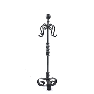 Garden outdoor luxury Wrought Iron fireplace accessories 5pcs Set  metal fireplace tool
