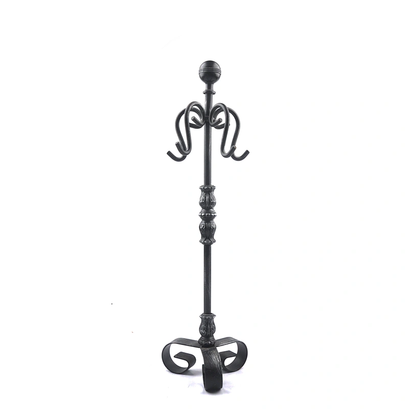 Garden outdoor luxury Wrought Iron fireplace accessories 5pcs Set  metal fireplace tool