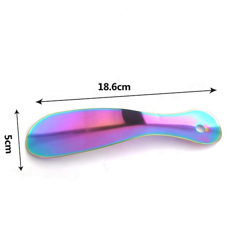 wholesale  best quality  home  colorful  metal small portable shoe horn