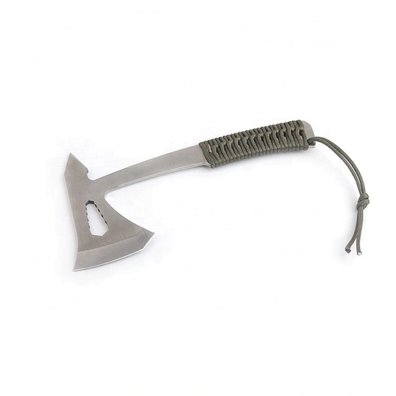 Multi Function Stainless Steel Survival Axe Hatchet with Paracord Handle