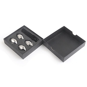 LFGB food grade bar accessories chilling whisky stone ice cubes gift set