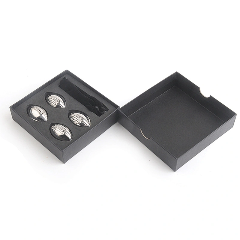 LFGB food grade bar accessories chilling whisky stone ice cubes gift set