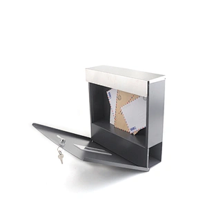 mailbox outdoor stainless steel mailbox wall mounted