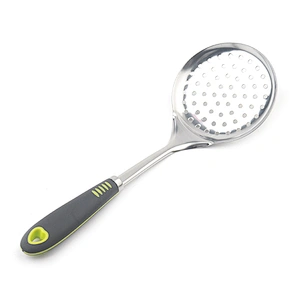 12 piece Stainless Steel Kitchen Utensil 401 Serving Cooking Utensil Set with pp handle