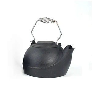 Hot selling good quality metal cast iron oil tea milk pot for cookware sets