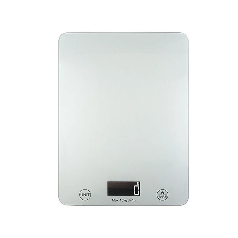 Tempered Glass Multifunction 15Kg Weight Digital Electronic Weighing Kitchen Food Scale